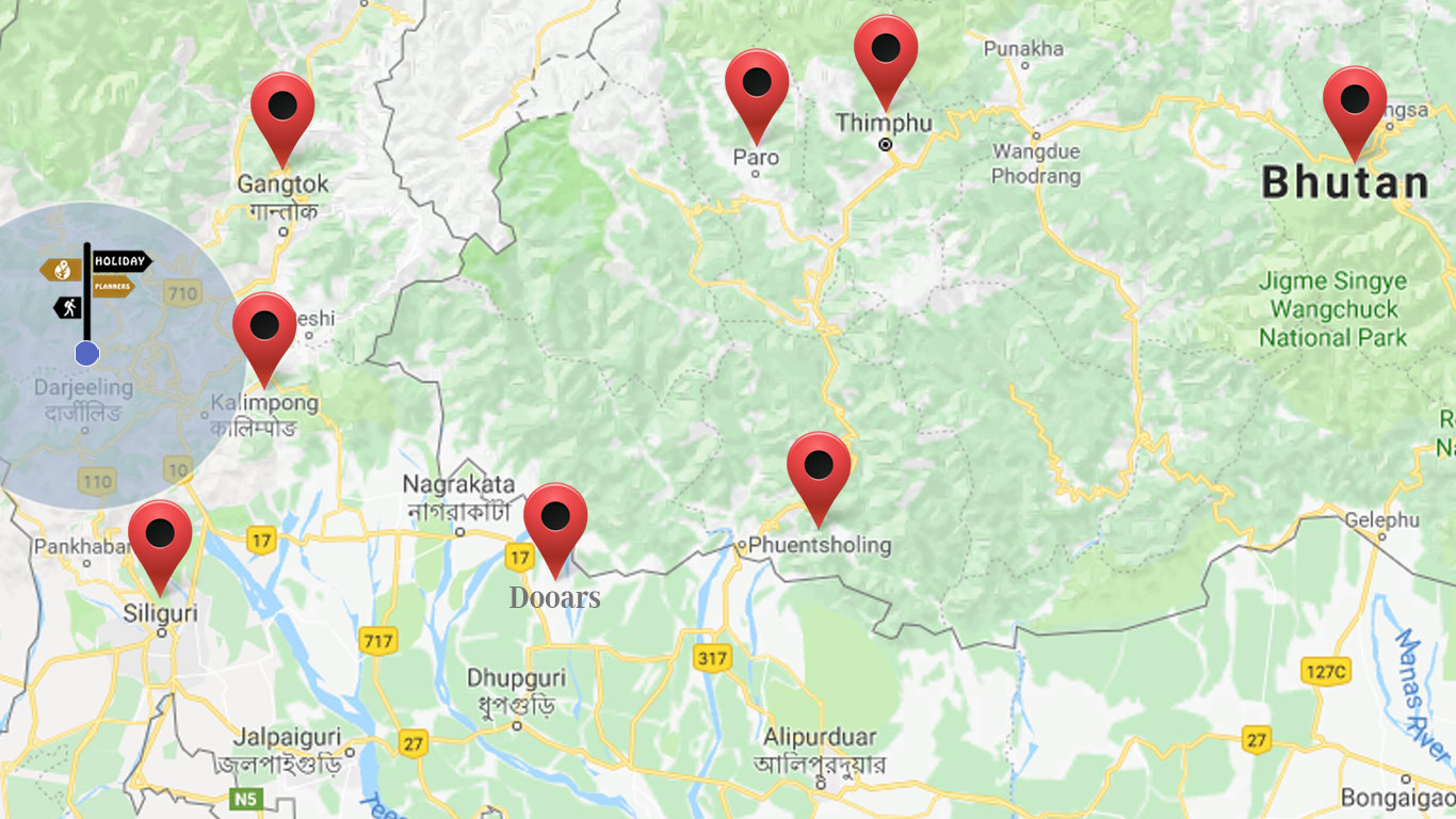 darjeeling map darjeeling map