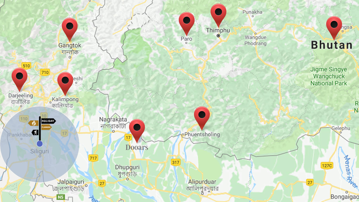 siliguri map siliguri map